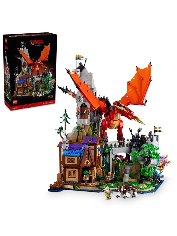 LEGO Ideas 21348 Dungeons & Dragons: het verhaal van de rode draak
