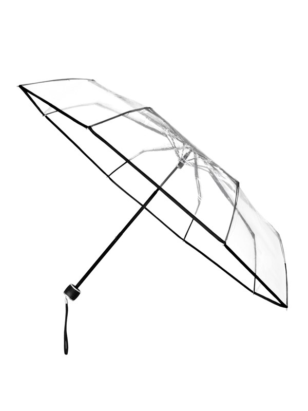 miniMAX - Transparant - Handopening - Windproof - 98 cm - Transparant