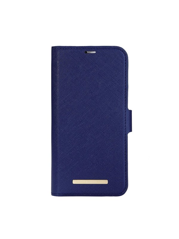 ONSALA Wallet Case Eco Navy Blue iPhone 14 Pro Max