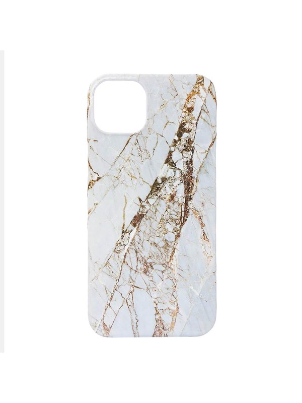 ONSALA Phone Case MagSeries White Rhino Marble - iPhone 15 Plus