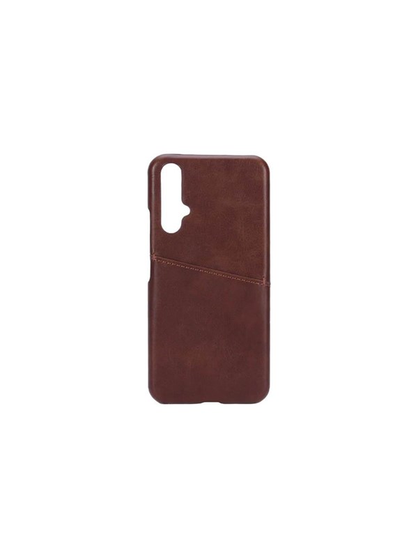 ONSALA Mobilecover Brown Huawei Nova 5T Creditcard Pocket