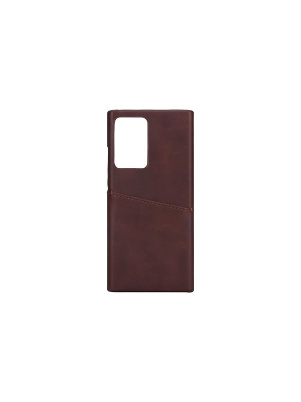 ONSALA Mobile Cover Brown with Cardpocket Samsung Note 20 5G Ultra