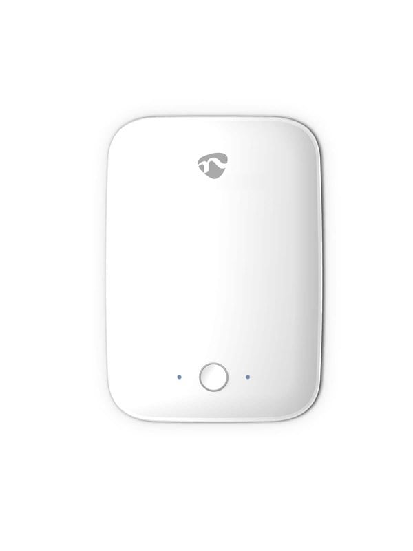 Nedis Valdetector - Wi-Fi - Detectiebereik: 7 m - Effectief gezichtsveld (horizontaal): ±45° - Effectief gezichtsveld (verticaal): ±45° - IP54 - Wit