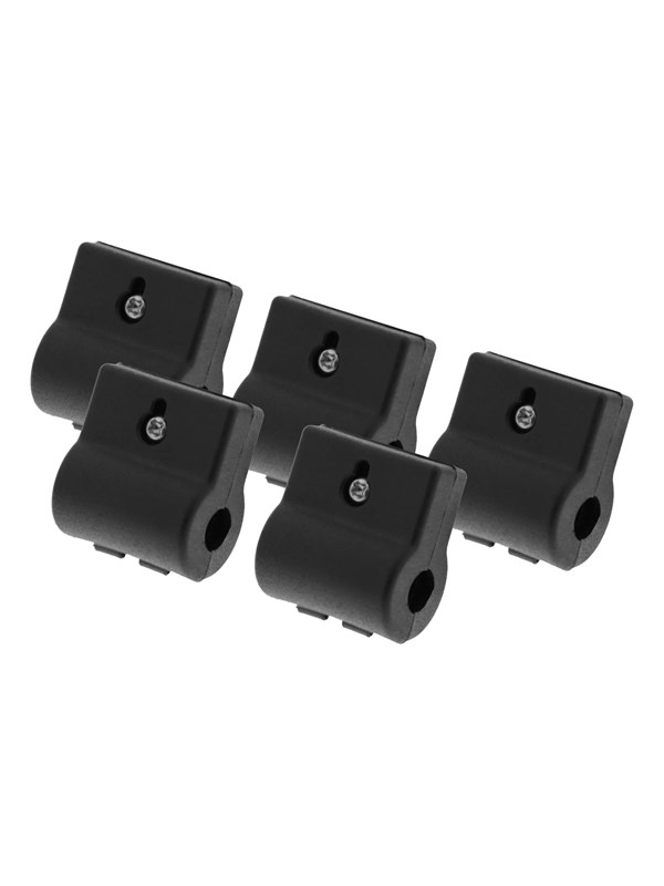 Deltaco Mounting clips for modular adapter rings 5-pack black