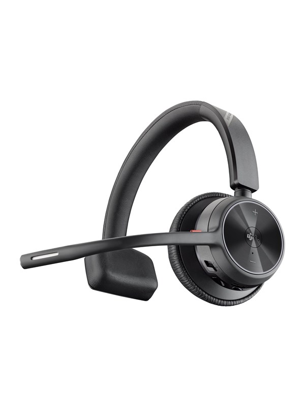 HP Poly Voyager 4310 On Ear headset Bluetooth, Kabel Mono Zwart Headset, Mono