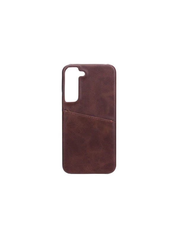 ONSALA Mobilecover Brown with Cardpocket Samsung S22