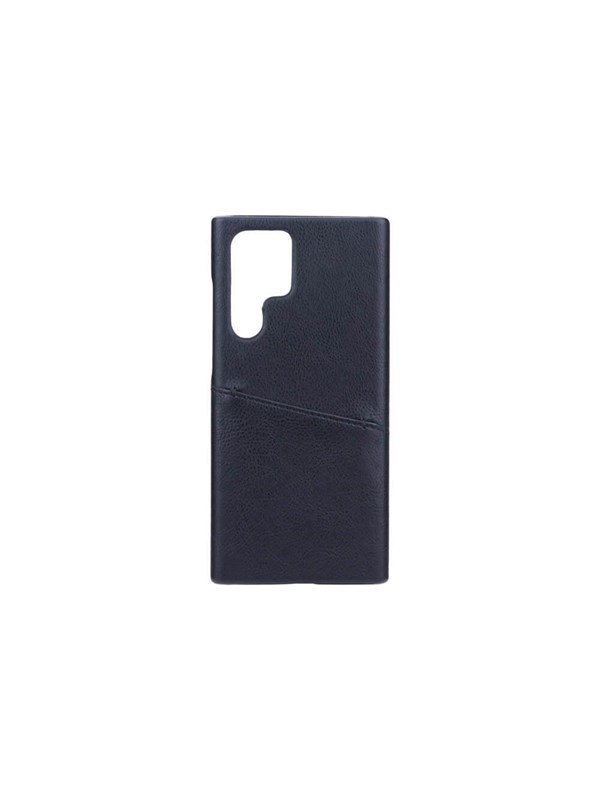 ONSALA Mobilecover Black with Cardpocket Samsung S22 Ultra