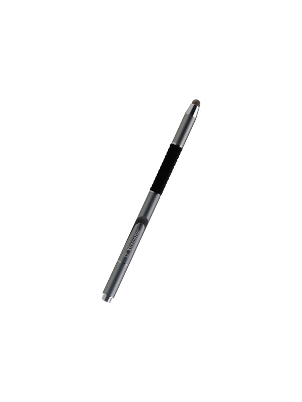 XtremeMac 3-in-1 High Precision Stylus Pen - Aluminium - Rubberen Grip - lichtgewicht - Grijs/Zwart