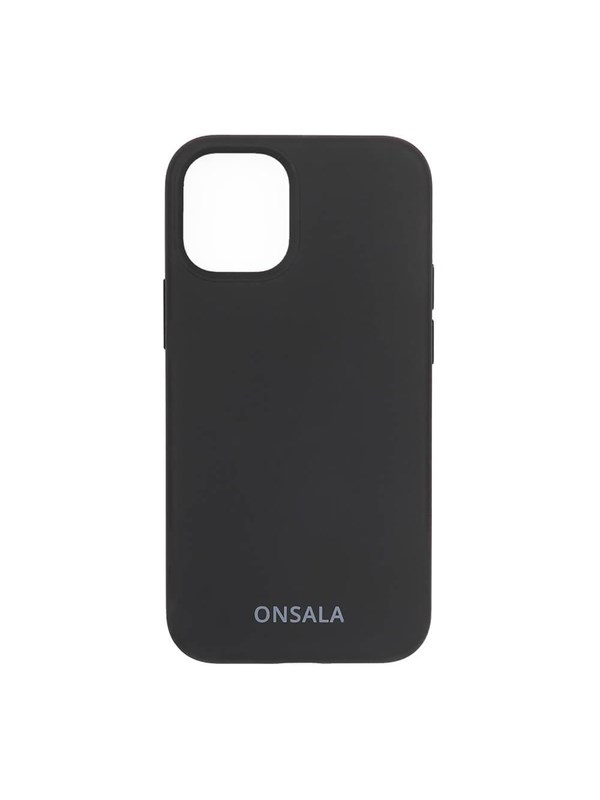 ONSALA Phone Case Silicone Black - iPhone 12 Mini