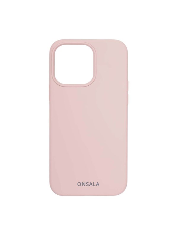ONSALA Phone Case Silicone Sand Pink - iPhone 13 Pro