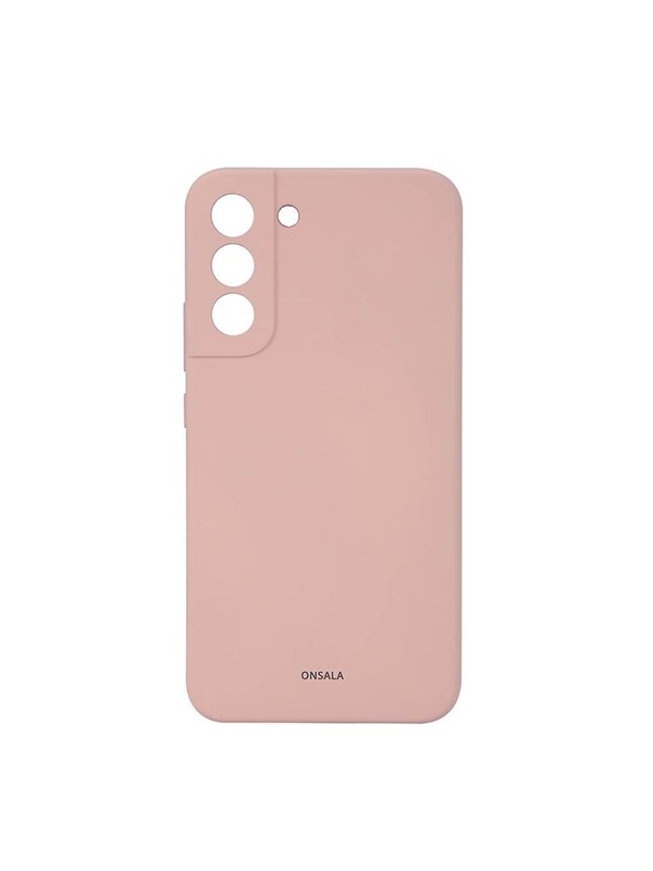 ONSALA Phone Case Silicone Sand Pink - Samsung S22
