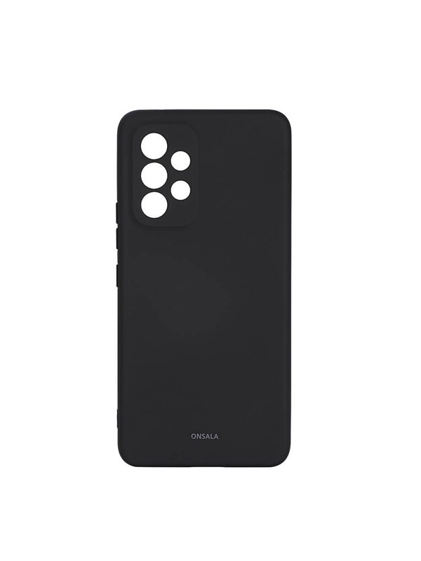 ONSALA Phone Case Silicone Black - Samsung A53