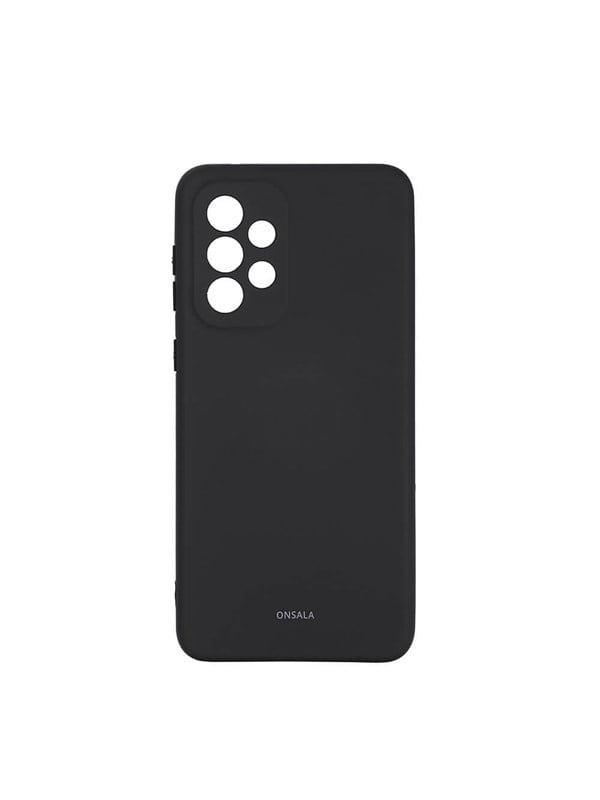 ONSALA Phone Case Silicone Black - Samsung A33