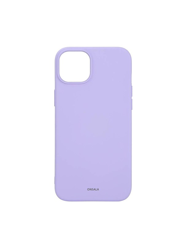 ONSALA Phone Case with Silicone Feel MagSeries Purple - iPhone 15 Plus