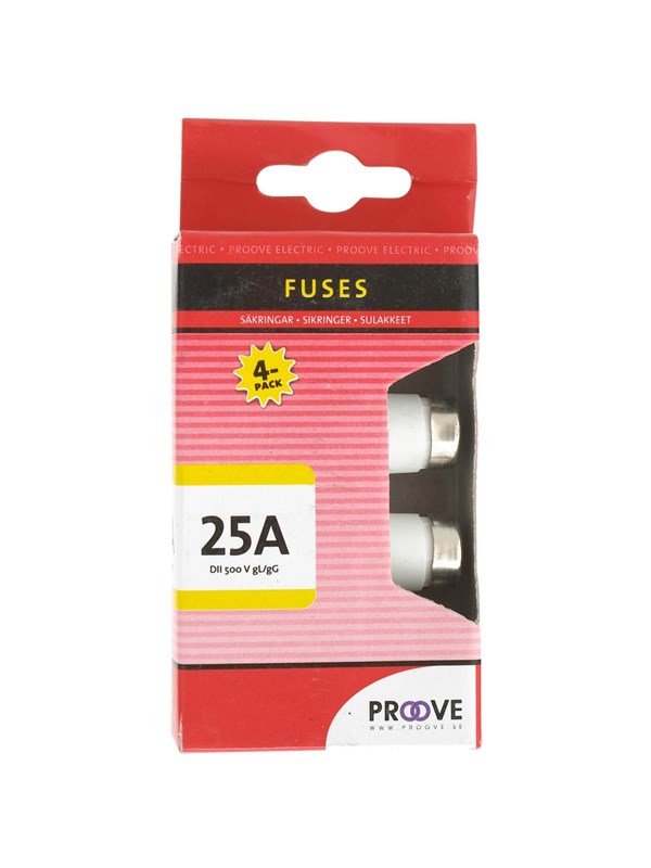 Proove Fuse 25A DII 500 4-pack