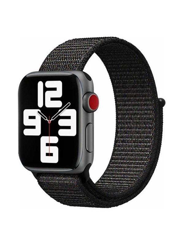 Lippa Apple Watch Nylon Strap 42/44/45/49 - Black