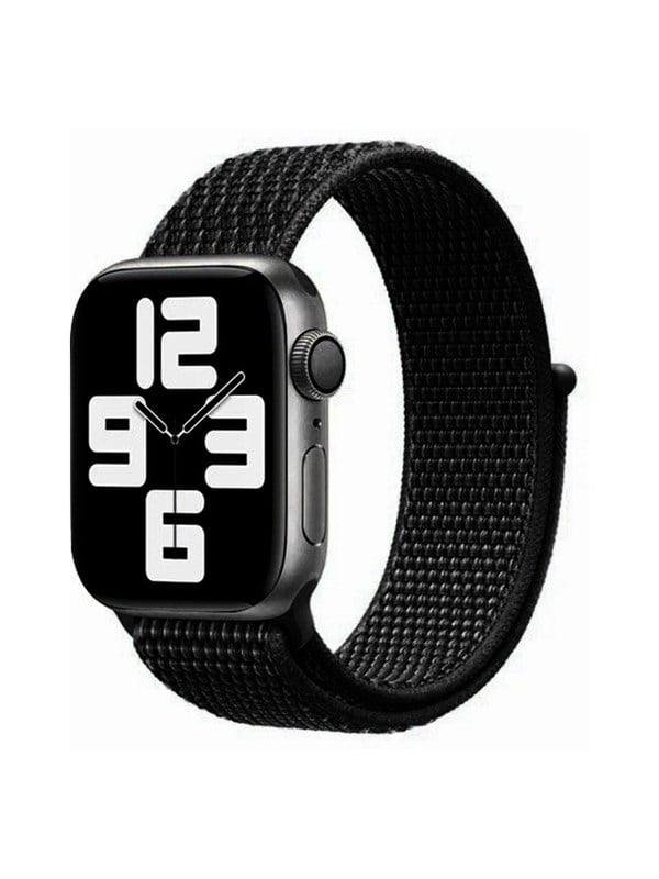 Lippa Apple Watch Nylon Strap 38/40/41 - Black