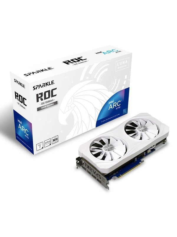 Sparkle Arc A770 ROC Luna OC - 16GB GDDR6 RAM - Grafische kaarten