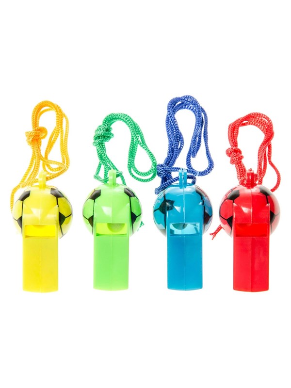 LG-Imports Football Whistle on Cord (Assorted)
