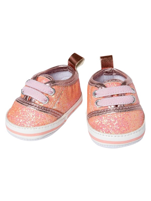 Heless Doll Shoes Glitter Sneakers Pink 38-45 cm