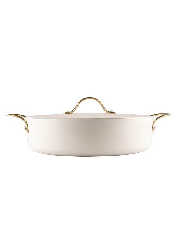 Heirol Royal Pearl Low Casserole with Lid (4.1L 28 cm)