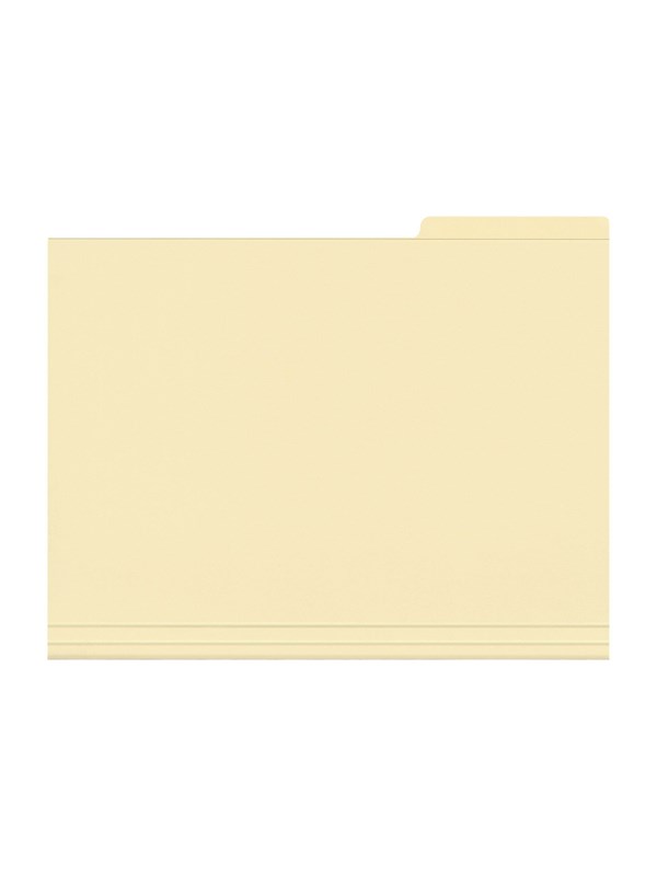 Esselte - file folder - for A4 - tabbed - yellow