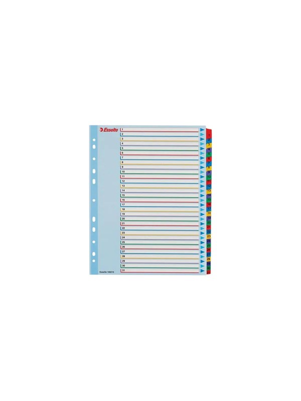 Esselte Index 1-31 Re-writable Mylar A4+