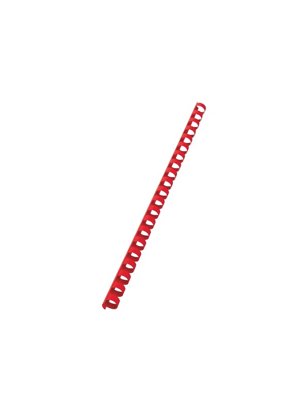 GBC CombBind Binding Combs 12mm A4 21R Red