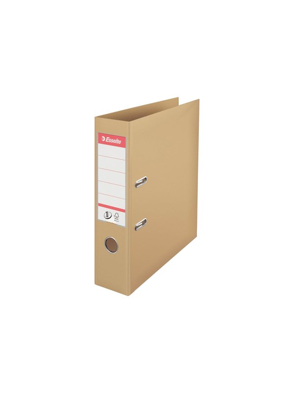 Esselte Lever Arch File No.1 PP FSC® A4/75 mm Sand