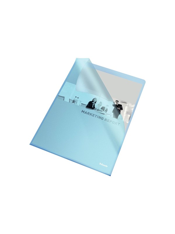Esselte Folder 105my A4 Bag of 10 Blue