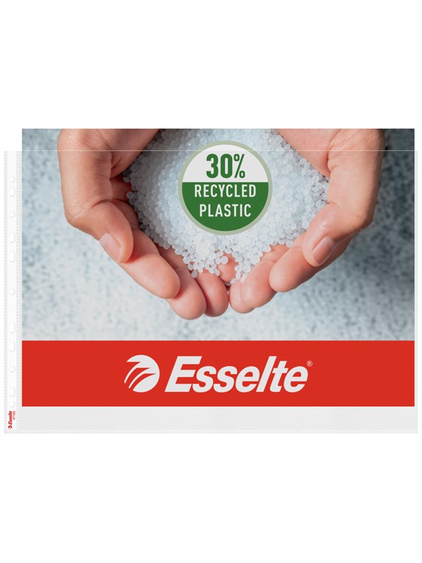 Esselte Quality Pocket A3 Landscape 30% pre-consumer recycled plastic