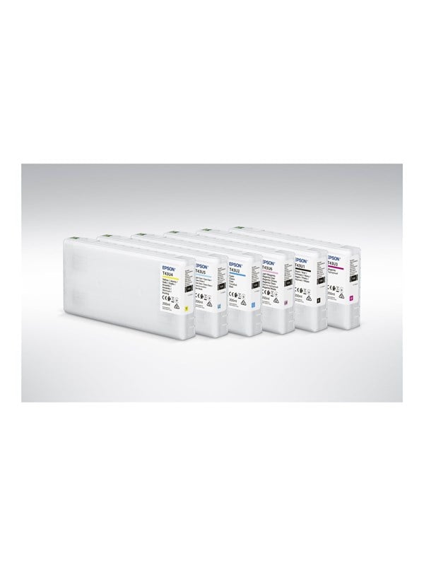 Epson T43U4 - yellow - original - ink cartridge
