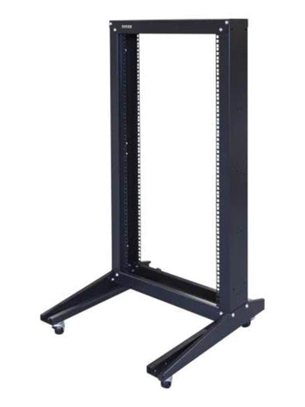 TOTEN 19" Open Floor Stand Wheels 22U 600x600 max
