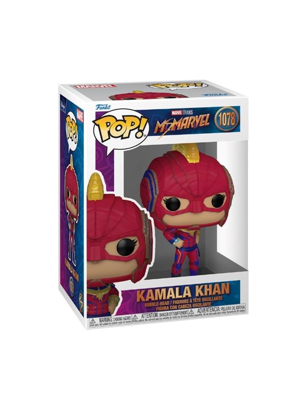 Funko Miss Marvel Verzamelfiguur Marvel POP! TV Kamala Khan 9 cm Multicolours