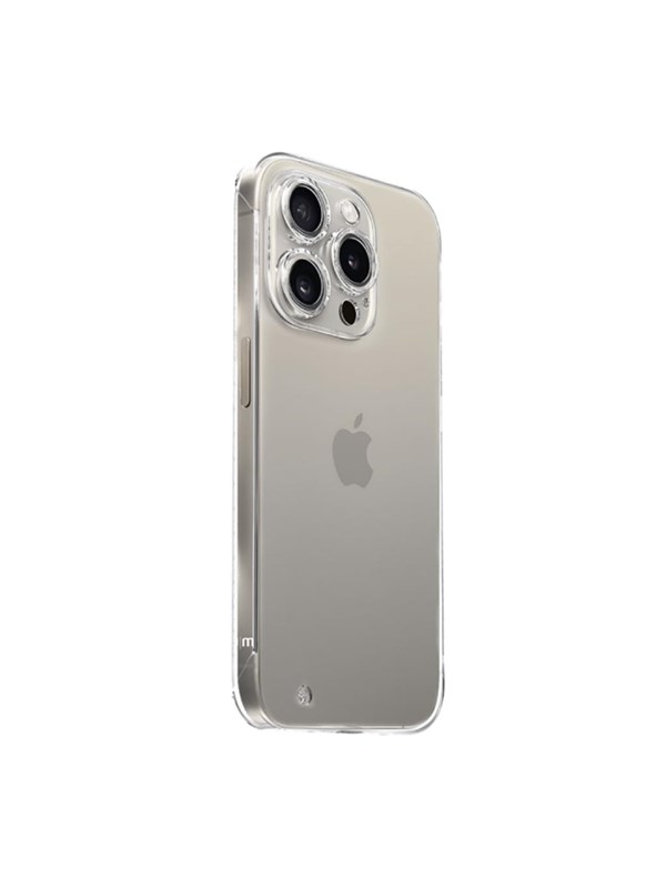 Just Mobile TENC [Slim Fit] for iPhone 15 Pro Max - Crystal