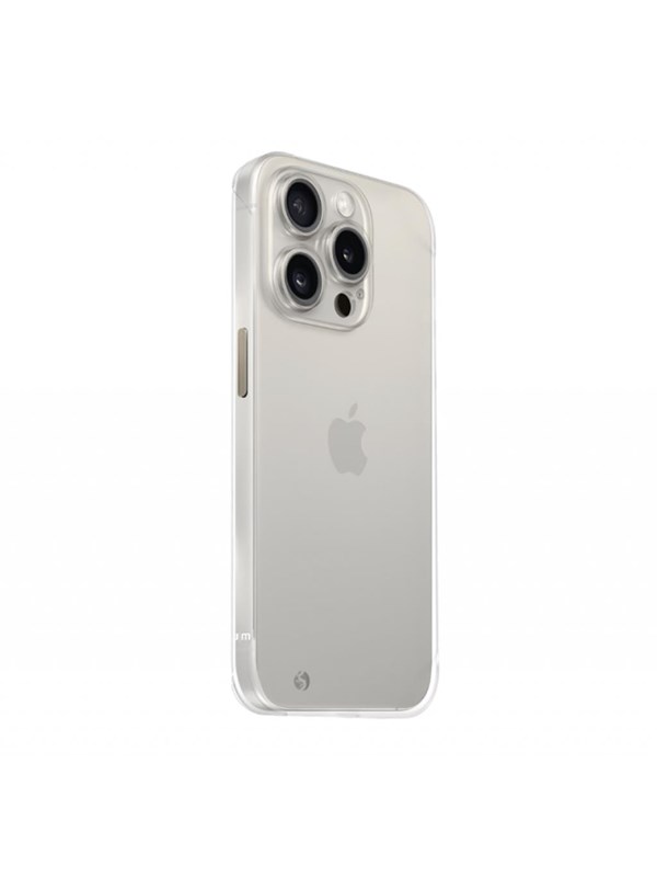 Just Mobile TENC [Slim Fit] for iPhone 15 Pro Max - Frost