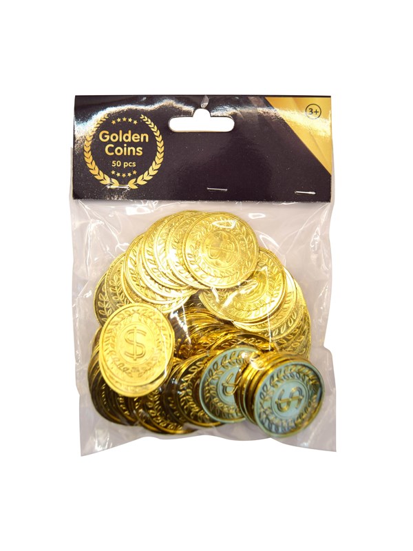 Pocket Money Golden Coins 50 pcs