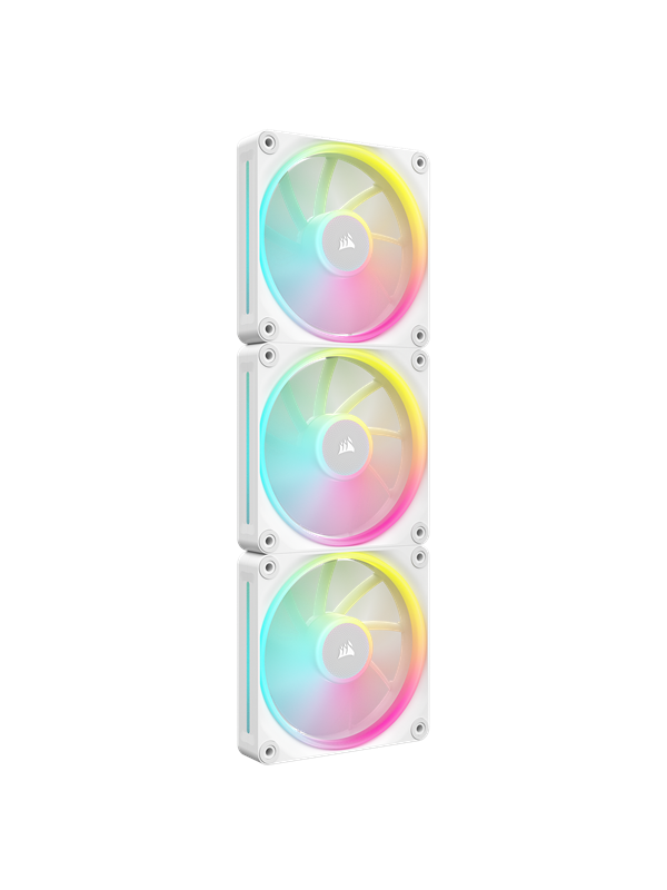 Corsair iCUE LINK LX120 RGB computer behuizing ventilator 12 cm wit, 3 stuks