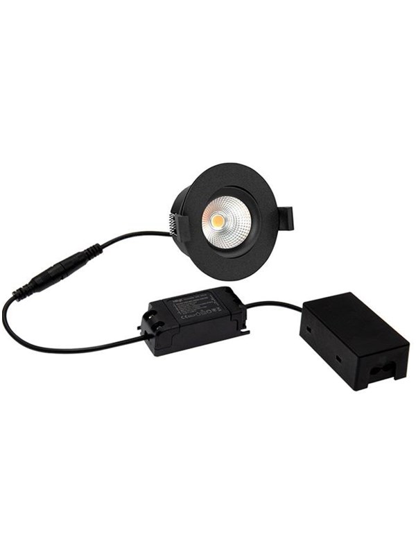 HiluX D3 Tilt360 - Full Spectrum LED Recessed spot - Ra97 - 3000K - Black