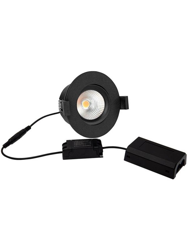 HiluX D8 Tilt360 - Full Spectrum LED Recessed spot - Ra97 - 3000K - Black