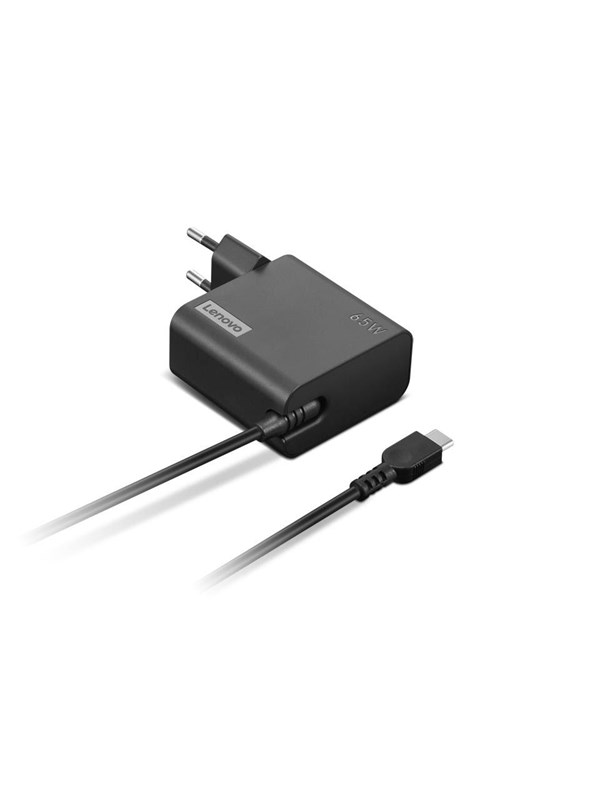 Lenovo 65W USB-C Wall Adaptor-EU Pin Laptop netvoeding 65 W 20 V