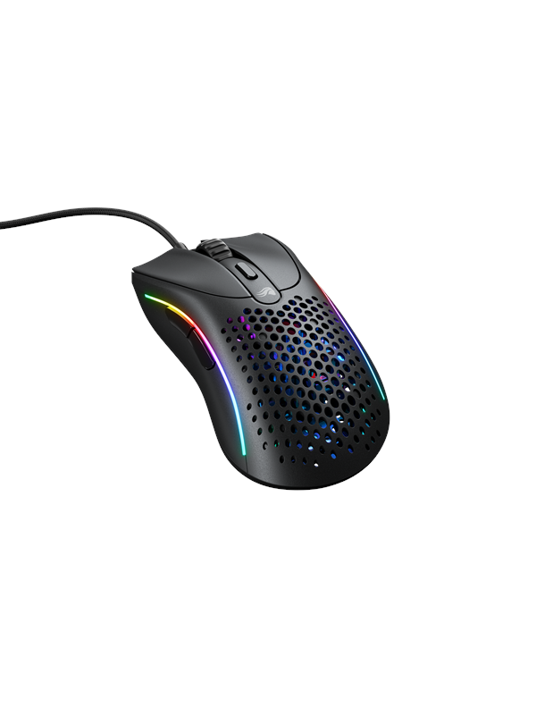 Glorious Model D 2 Wired - Matte Black - Gaming muis - Optisch - 5 knoppen - Zwart
