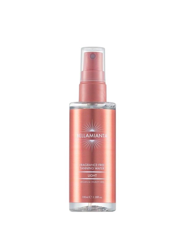 Bellamianta Fragrance Free Tanning Water Light 100 ml