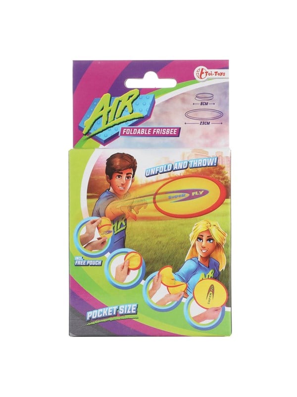 Toi-Toys Air foldable Pocket Frisbee with Case