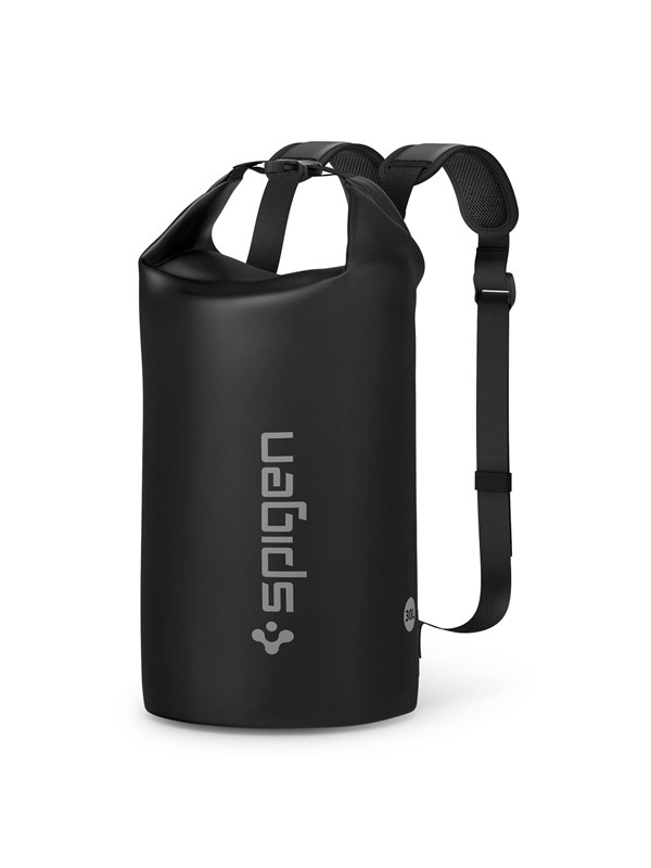Spigen Aqua Shield Waterdichte Tas 30L Voor Buiten / Kamperen / Water Zwart