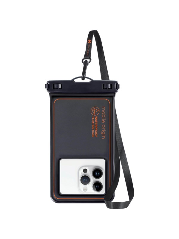 Mobile Origin Waterproof Floating case 6 -5" - black/orange