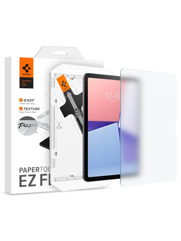 Spigen Paper Touch Apple iPad Air 11 (2024) Screen Protector met Montageframe