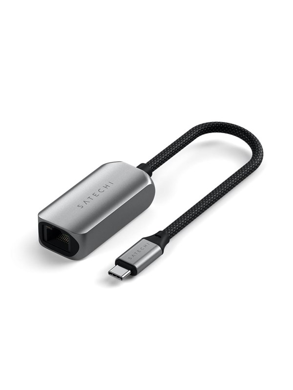 Satechi USB-C 2.5 Gigabit Ethernet Adapter - Grijs