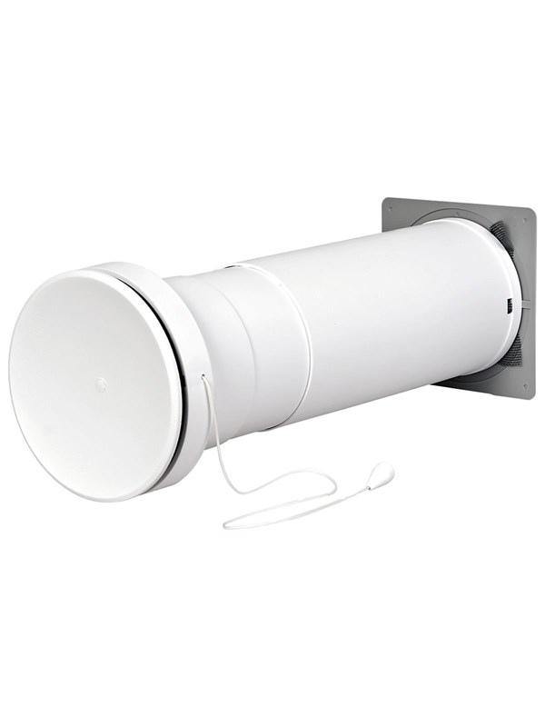 Duka Telescopic valve Type 450 Ø99 mm white