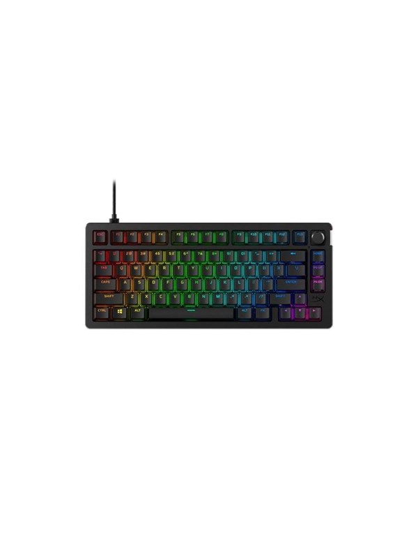 HyperX Alloy Rise 75% - Gaming Toetsenbord - Zonder Numpad - Engels (US international) - Zwart